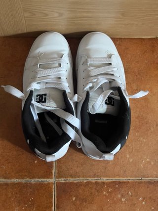 Zapatillas DC Shoes Blancas Talla 38.5