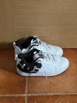 Zapatillas DC Shoes Blancas Talla 38.5