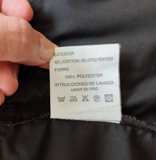 Parka fina para mujer T-40 marrón oscuro