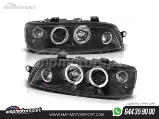 FAROS DELANTEROS OJOS DE ANGEL CCFL PARA FIAT PUNTO