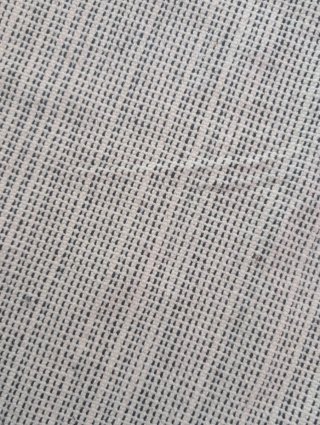 Alfombra beige y gris de tela y yute ikea