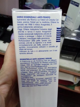 Siero viso Orlane Anagenese 30 ml