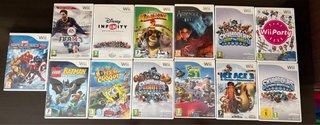 Lote de 13 Juegos Wii