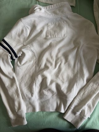 Sudadera Abercrombie & Fitch Blanca