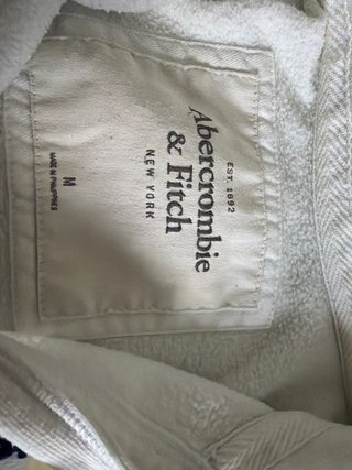 Sudadera Abercrombie & Fitch Blanca