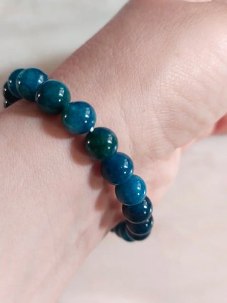 Pulsera de Apatita Azul