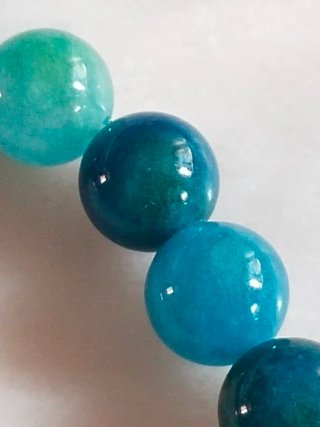 Pulsera de Apatita Azul