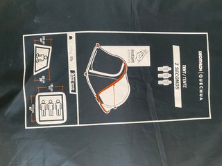 Tienda campaña Quechua 2 personas 2 Seconds