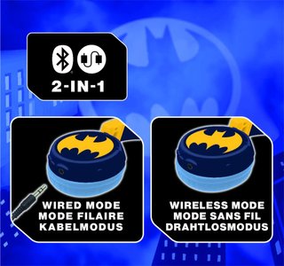 - LEXIBOOK Warner Batman auriculares Bluetooth n