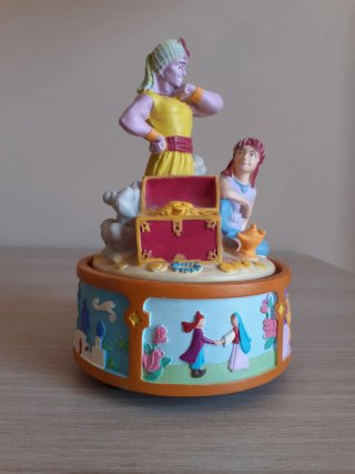 Caja Musical Aladin y el genio de la lámpara