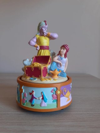 Caja Musical Aladin y el genio de la lámpara