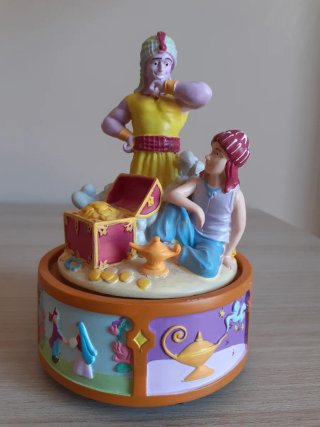 Caja Musical Aladin y el genio de la lámpara