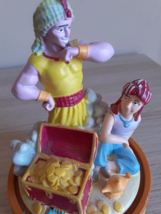 Caja Musical Aladin y el genio de la lámpara