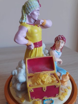 Caja Musical Aladin y el genio de la lámpara