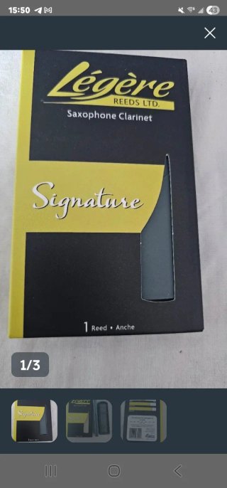 Caña Saxo Alto Légère Signature 2.5