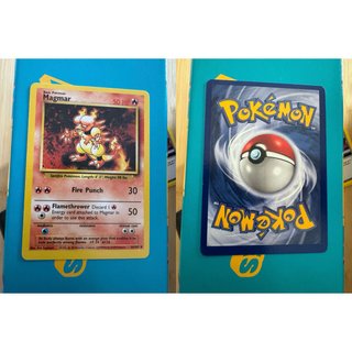 Carta Pokémon Magmar 36/102 Base Set NM