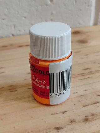 Pintura Flúor Naranja