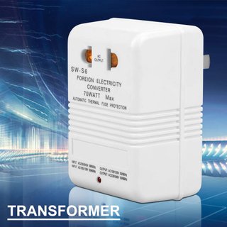 Transformador convertidor voltaje portátil para