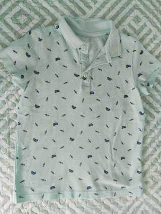 Polo Inextenso Talla 6 Estampado Coches