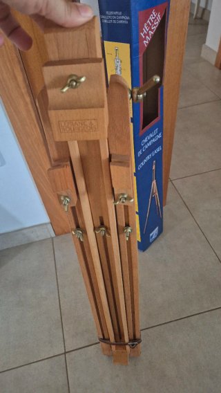 Caballete de pintura Hêtre Massif