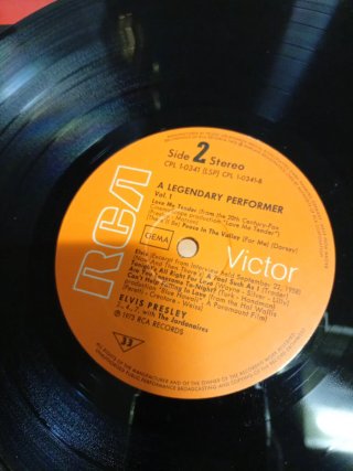 Vinilo LP Elvis A Legendary Performer Vol. I