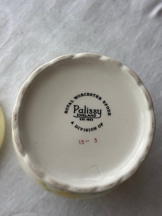Tarro Palissy Royal Worcester Spode Vintage
