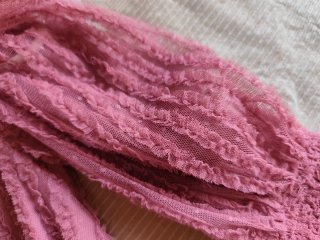 Vestido tul nido abeja 6-7 años