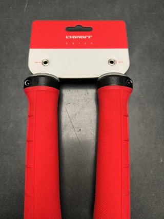 Puños de bici ONOFF rojos