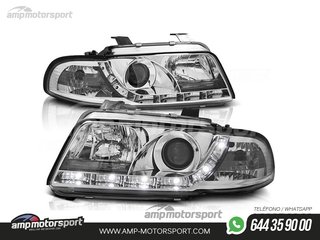 FAROS DELANTEROS LUZ DIURNA LED PARA AUDI A4 B5