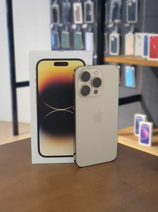 IPHONE 14 PRO 256GB DORADO BATERIA 100%
