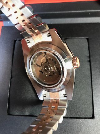 Reloj Seiko Mod - DateJust "Wimbledon" (Dos Tonos)
