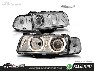 FAROS DELANTEROS OJOS DE ANGEL PARA BMW SERIE 7 E38