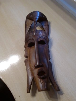 Máscara Africana Madera Tallada