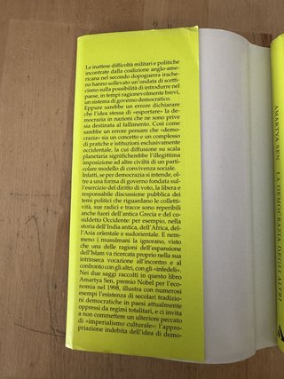 La democrazia degli altri perché la libertà non...