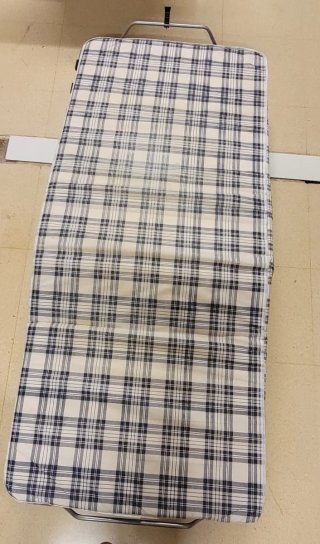 Cama Plegable Metálica con Colchón