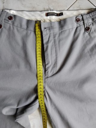 Pantaloni uomo Dockers tg 46 grigi