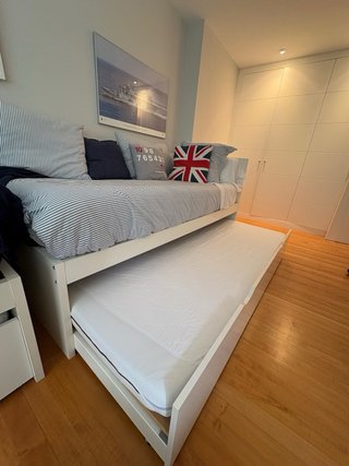 Cama nido blanca Ikea 2 camas + colchones