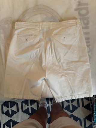 Bermudas Chino Blanca - Free Planet (Stretch)