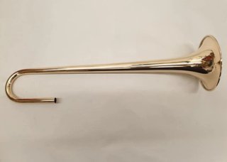 Campana de Trompeta en brass natural.