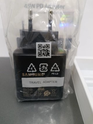 Cargador Samsung 45W Original Carga Rapida