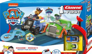 PAWPatrol pista coches niños fácil montar