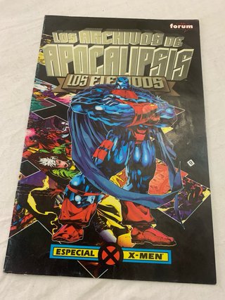 Lite de cuatro comics X-Men
