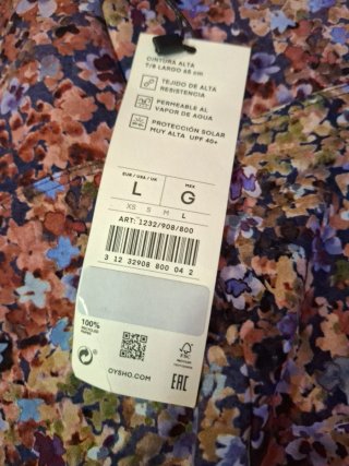 Mallas deportivas Oysho mujer multicolor