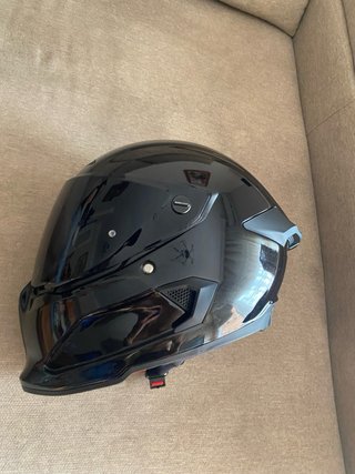 Casco RUROC ECLIPSE Negro Brillante