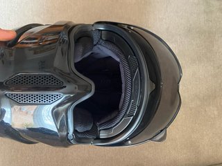 Casco RUROC ECLIPSE Negro Brillante