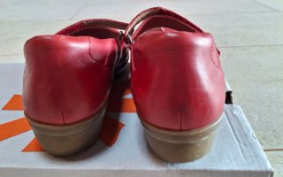 Zapatos Clarks Mujer Rojos Talla 38