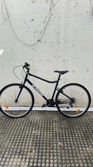 Bicicleta BTWIN Negra