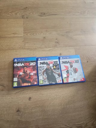 Pack 3 Juegos PS4 NBA 2K18, 19, 20