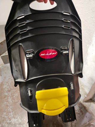 Silla bebé para bicicleta Massi. Hasta 22kg.