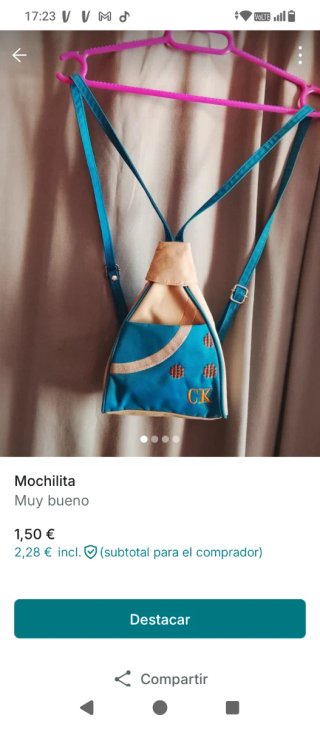 Mochila pequeña CK